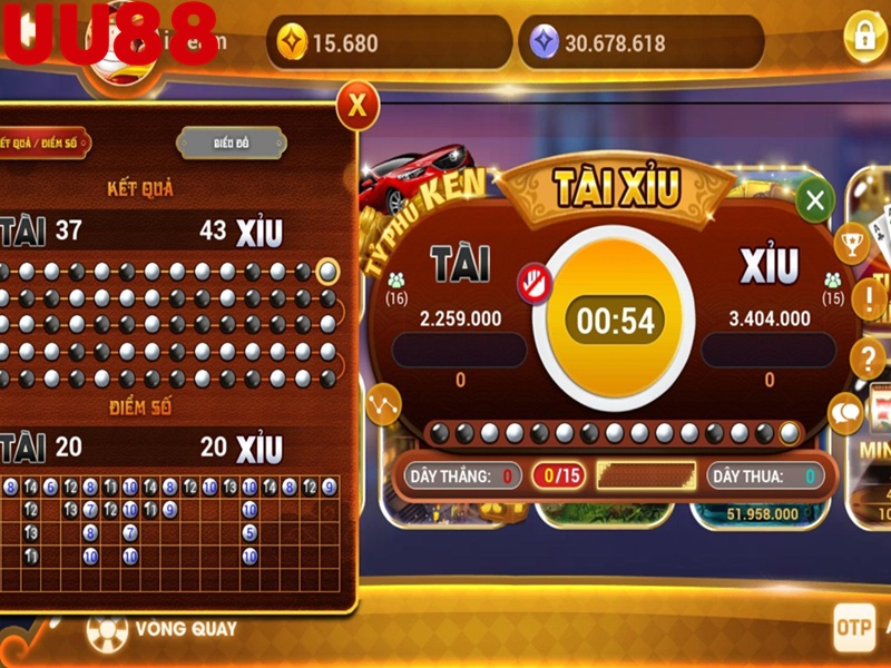 Tài Xỉu Cân Bảng uu88