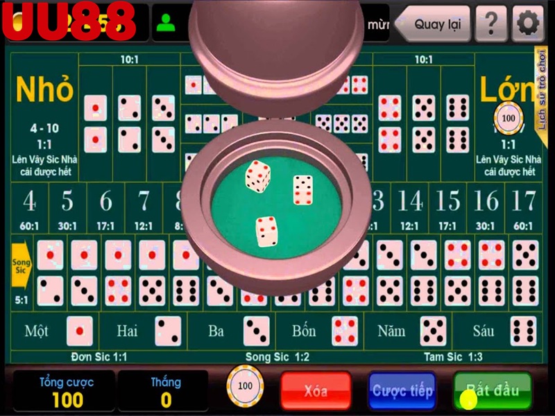 tài xỉu vốn nhỏ uu88